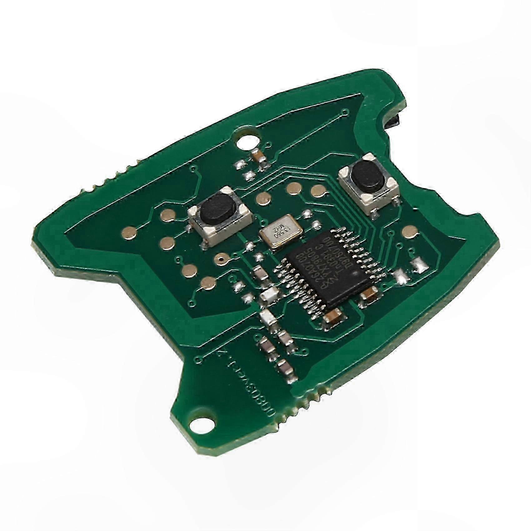 2-Button 433MHz Key Fob Circuit Board for Citroen & Peugeot Vehicles 2000-2017