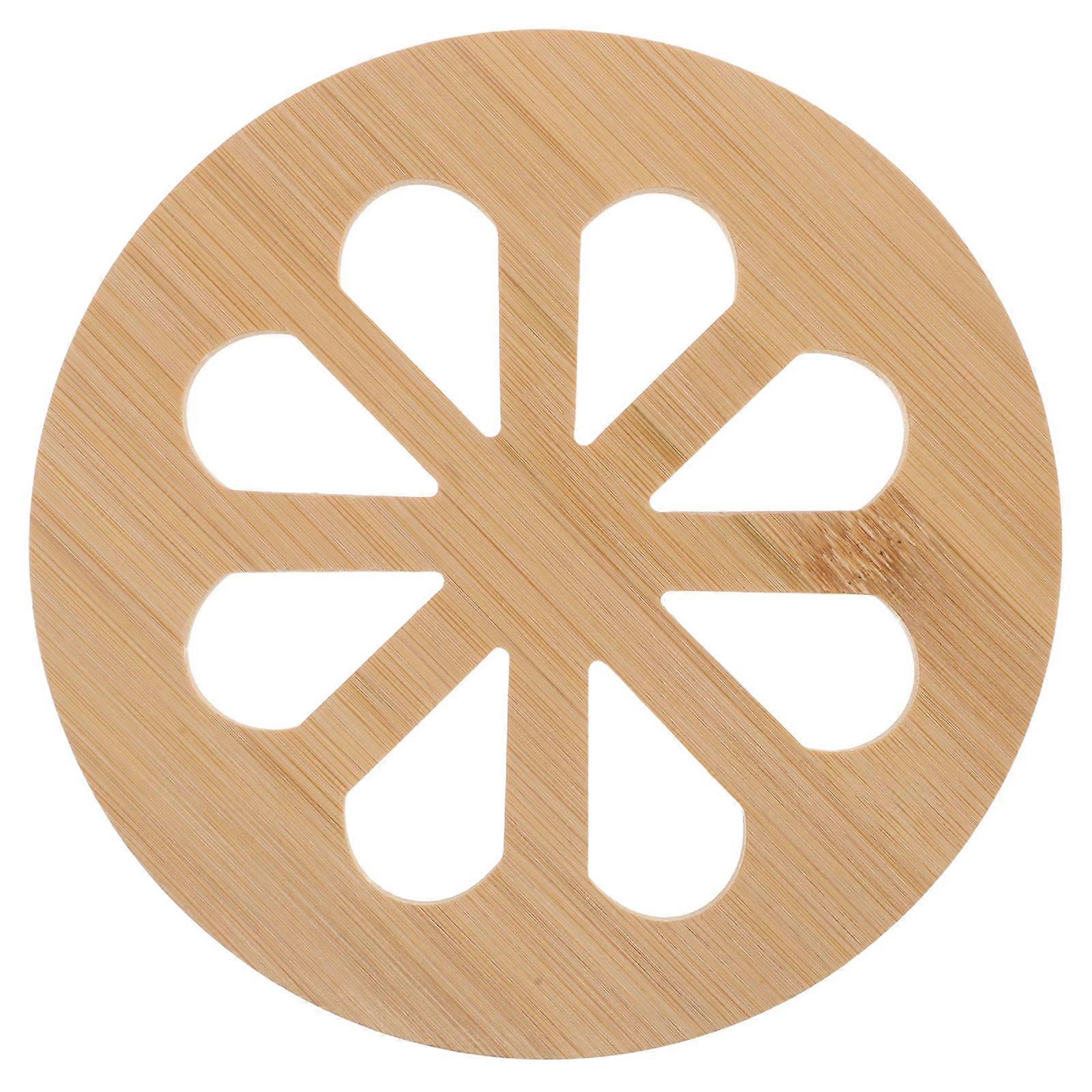 Heat Resistant Bamboo Coasters for Cups Table Coasters 4Pcs Set