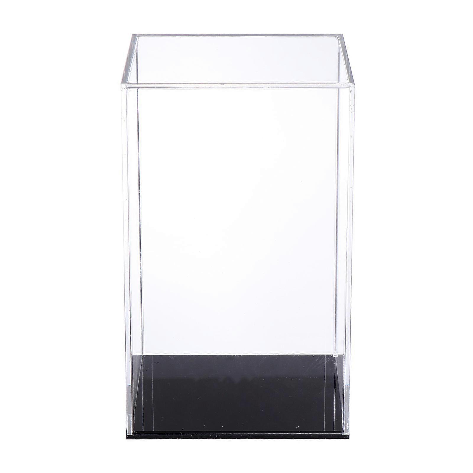 Acrylic Clear Display Box Model Display Box for Storage 2Pcs