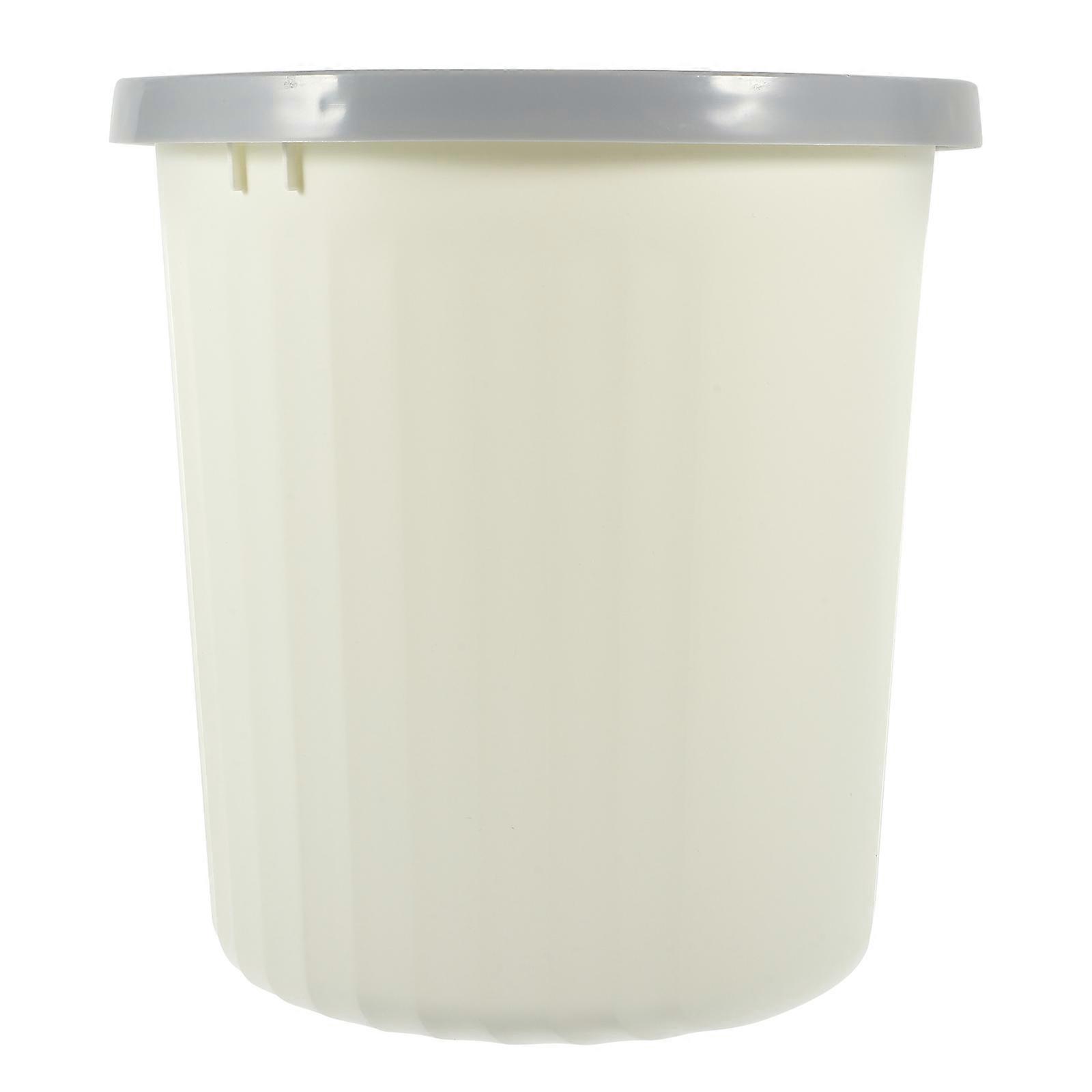 Multi-Function Trash Collection Container 2Pcs Rectangular Garbage Can For Household Living Room Kitchen 9.6X9.3X14.2In