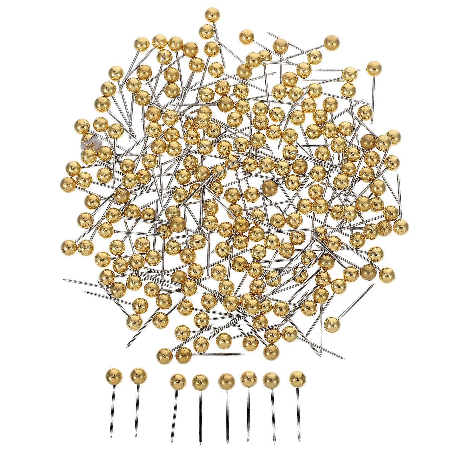 Bulletin Board Tacks 600 Pcs Small Round Head Push Pins For Cork Boards Documents Pictures School Use Stylish Design