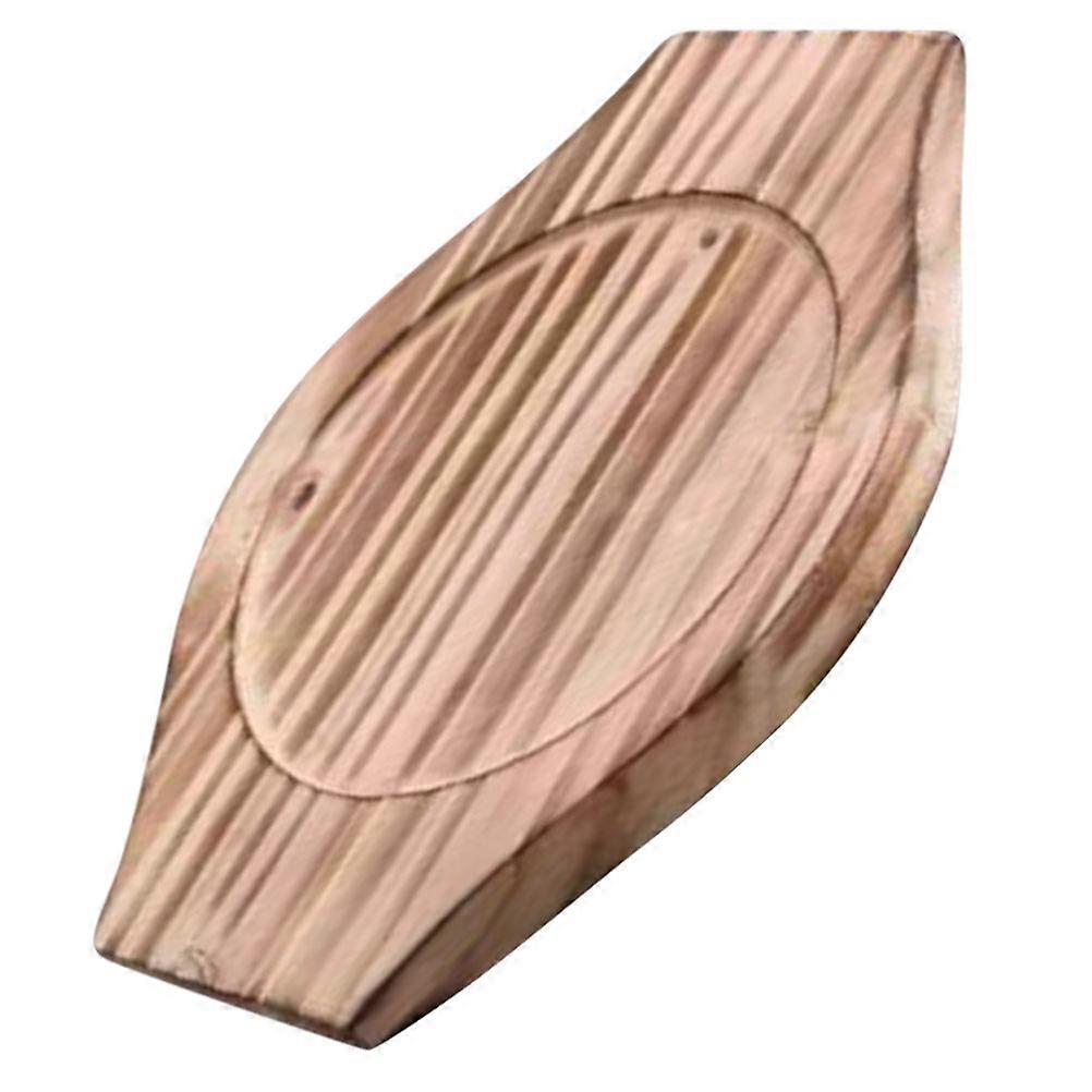 Stone Bowl Mat Holder For Kitchen And Dining Table Accessories In Light Brown Material With Heat Insulation Function 1Pack