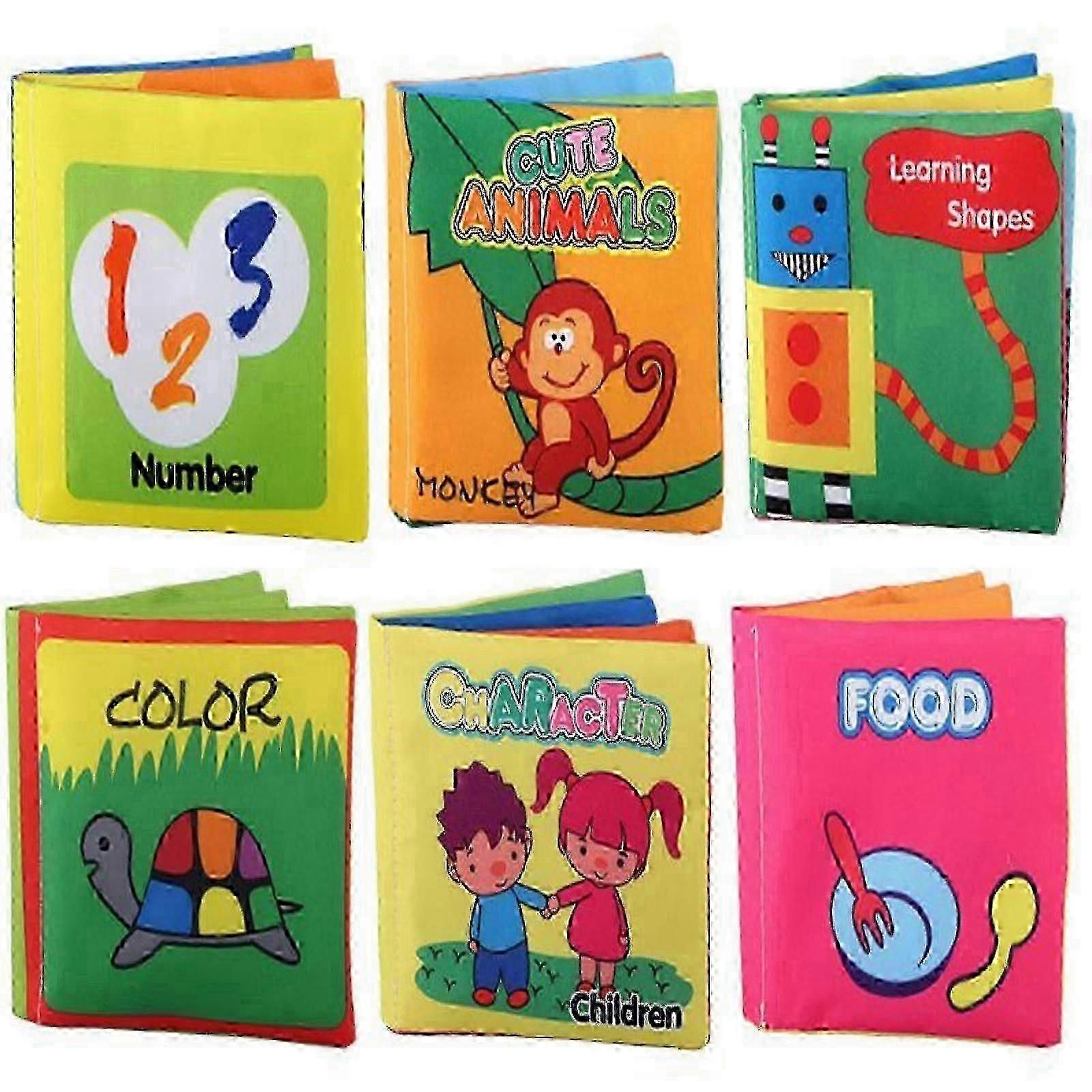 Hot Experiments Science Kits,STEM Activities Educational Toys Enlightenment Early Education Cloth Book Washed Without Fading, Cloth Book, Puzzle Boo