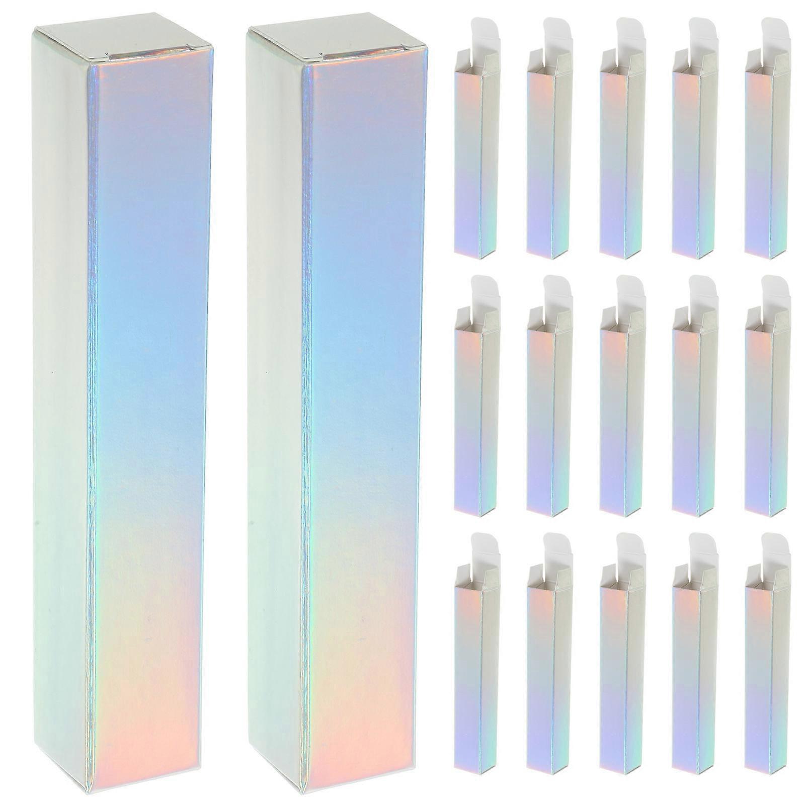 Lip Gloss Paper Containers for Storage 50Pcs Lightweight Multi Color Boxes