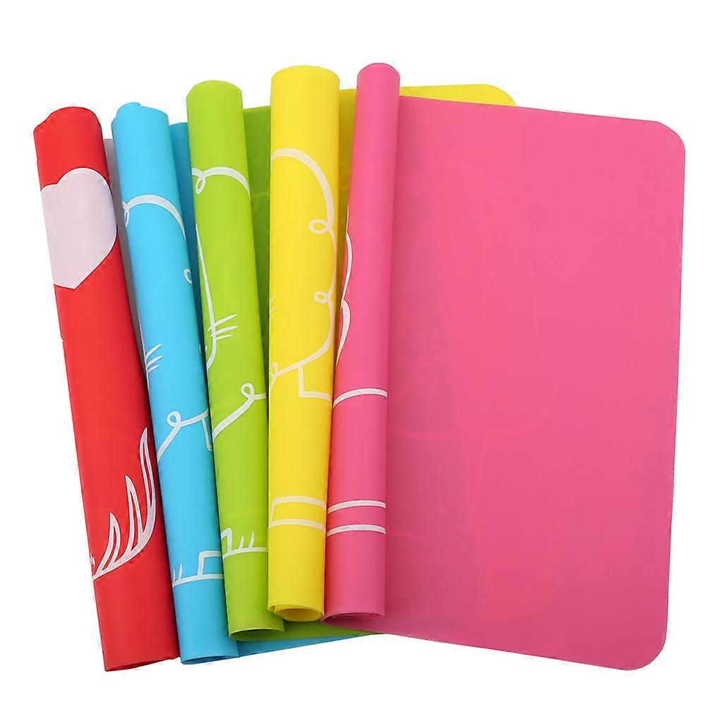 Dining Table Mats Silicone Placemats for Table Protection 3Pcs Animal Pattern