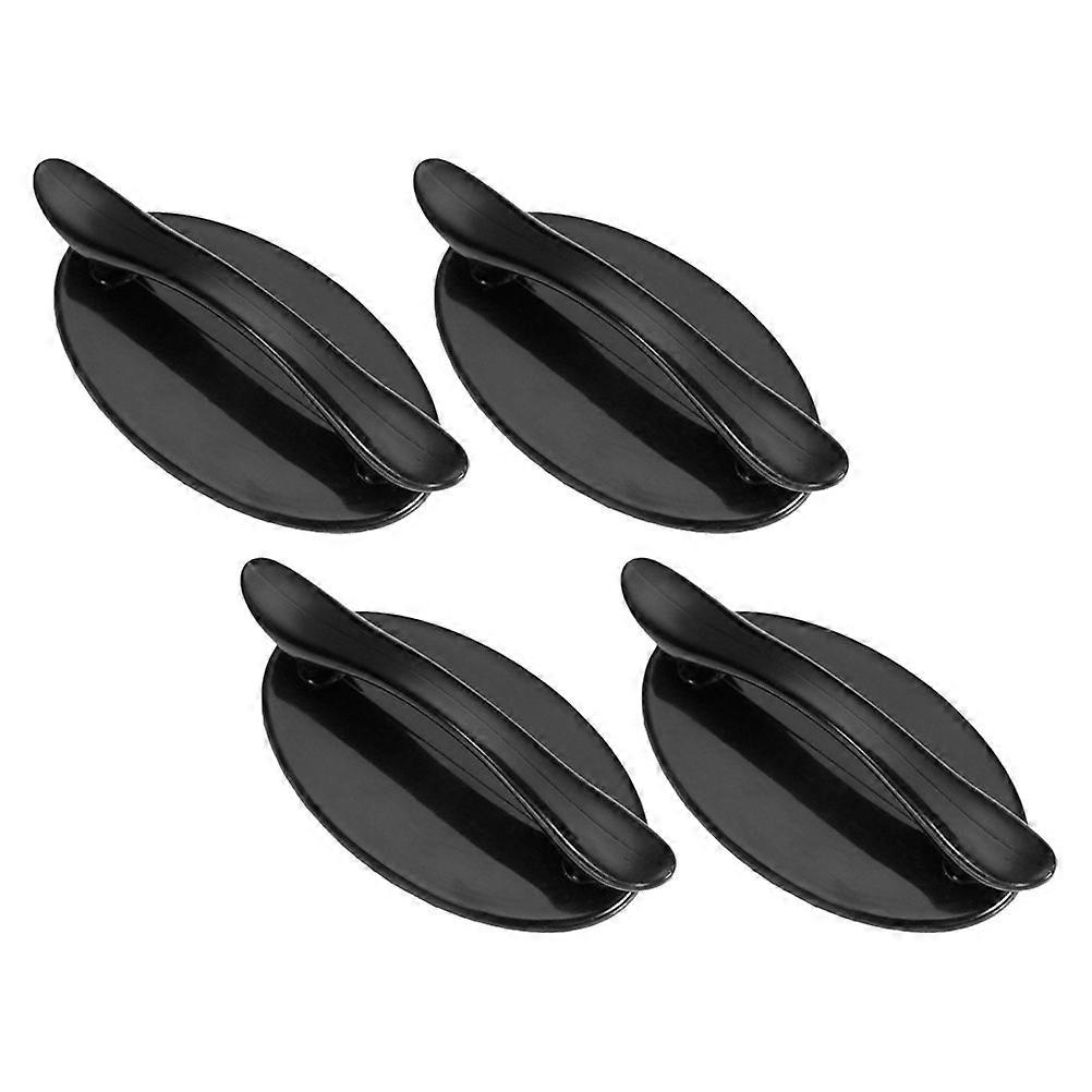 Adhesive Pull Handle Cabinet Handle for Door 16Pcs Self Pull Handles