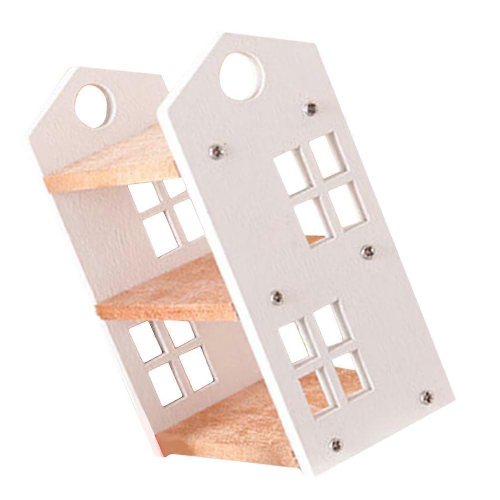 Doll House Bookshelf Wooden Mini Bookshelf for Display