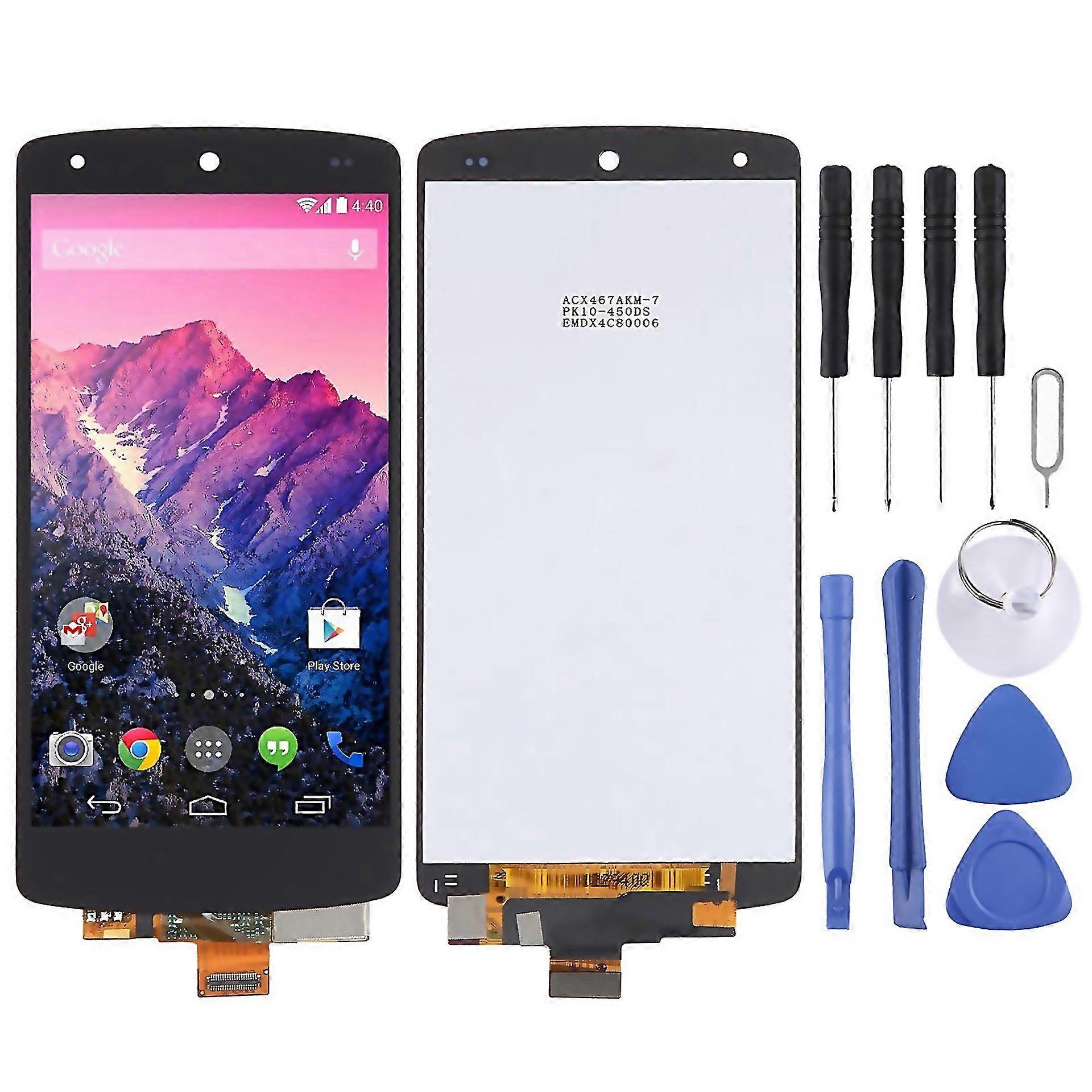 For Compatible Lcd Screen For Google Nexus 5 D820 D821 With Digitizer Full Assemblyblack