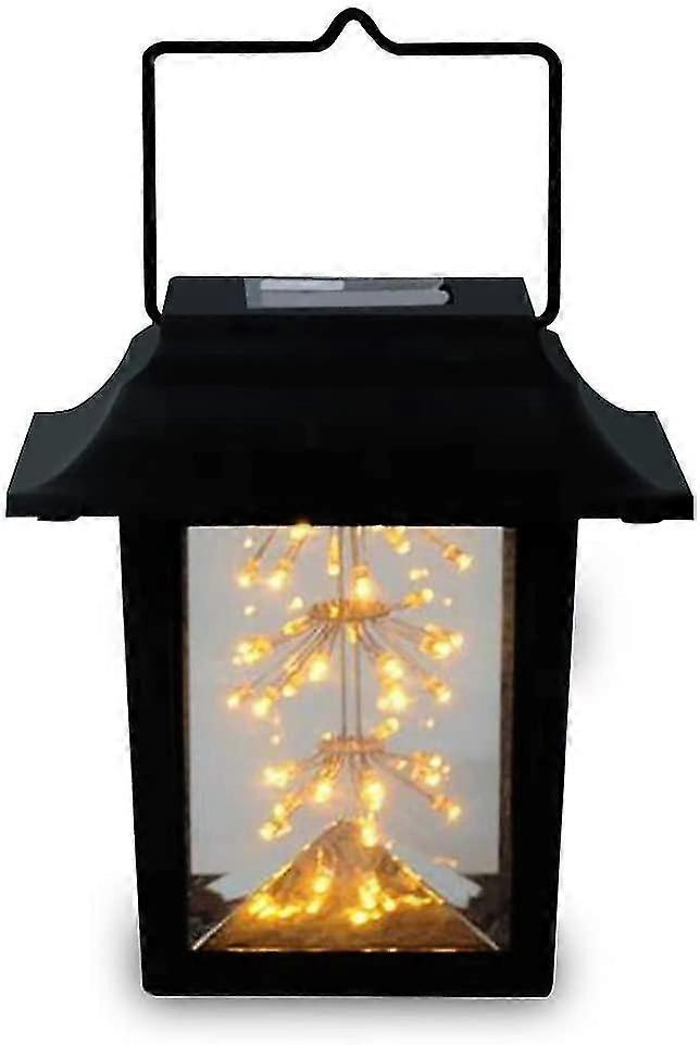 Solar Led Garden Lights Hanging Lanterns Outdoor Lighting Suitable For Garden