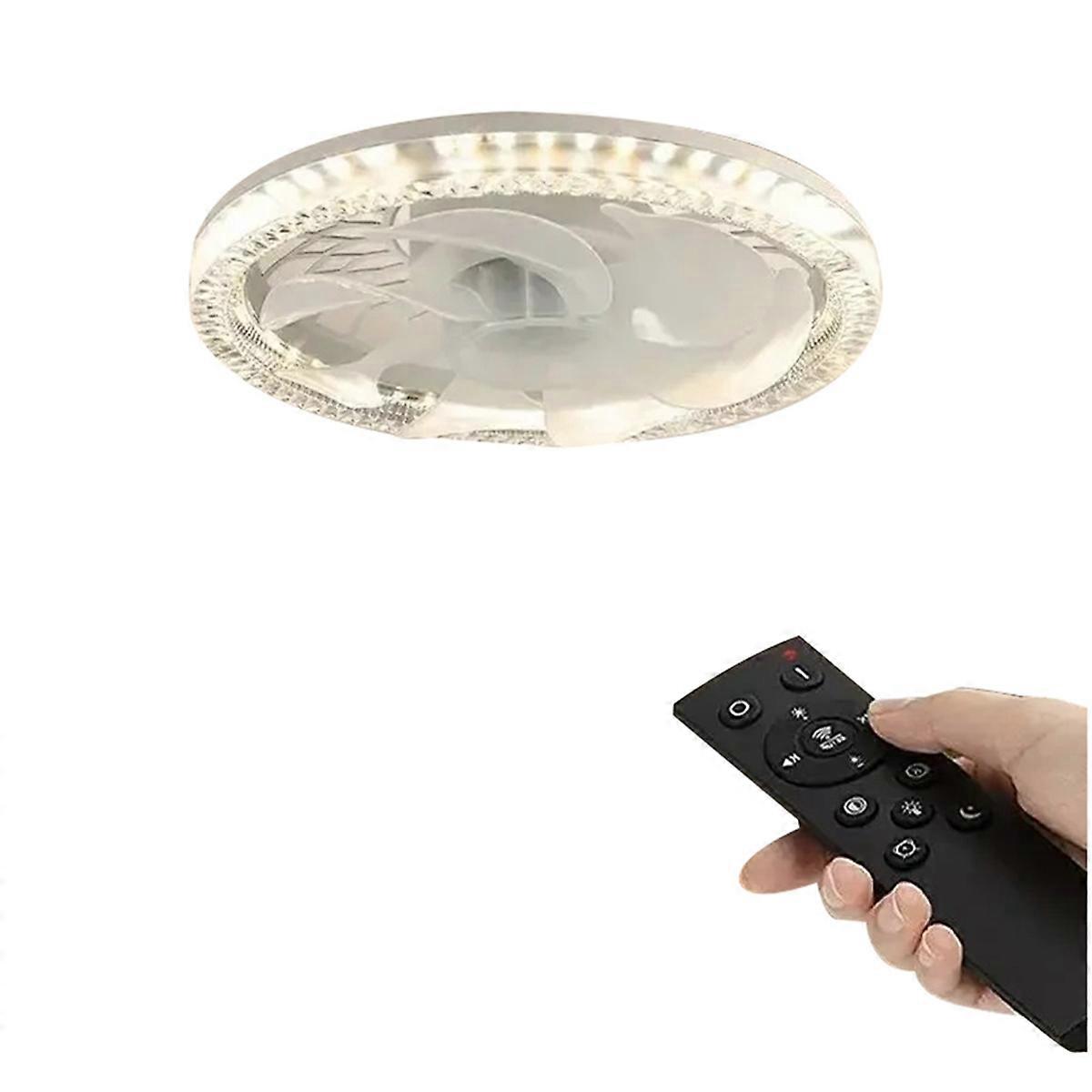 Light Socket Fan with Dimmable Brightness and Color Temp,B