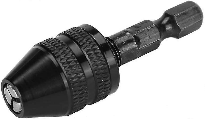 Hex Shank Keyless Drill Collet Adapter Capacity 6.5mm for Electric Drill