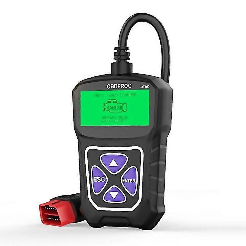 For Obdprog Mt100 Obd2 Scanner Car Engine Tester Car Diagnostic