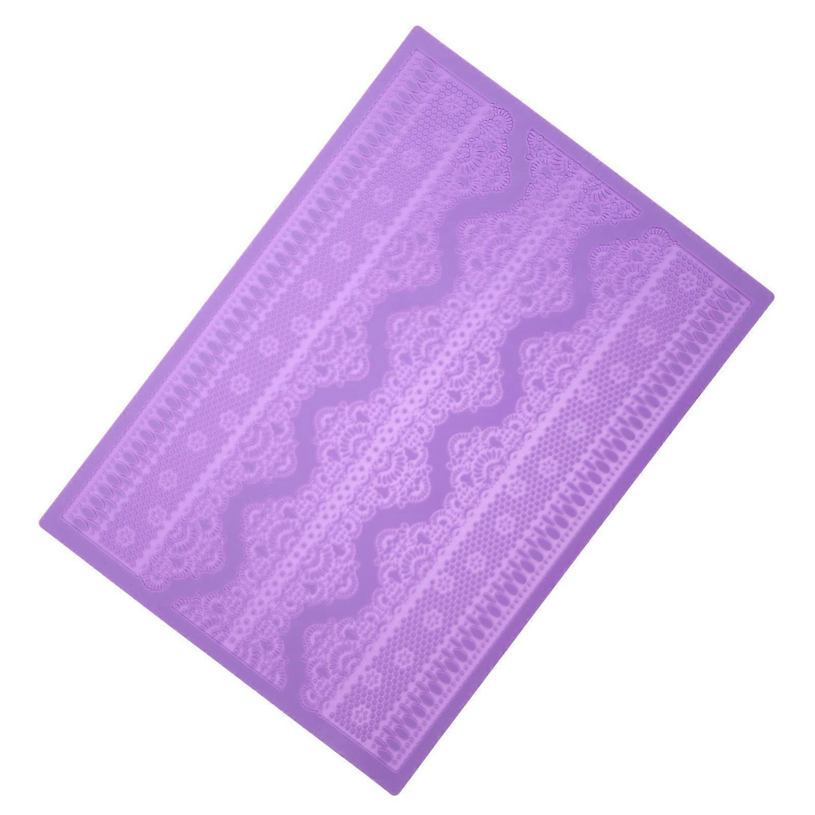 Cake Lace Embossed Silicone Cake Decoration Tool Mat