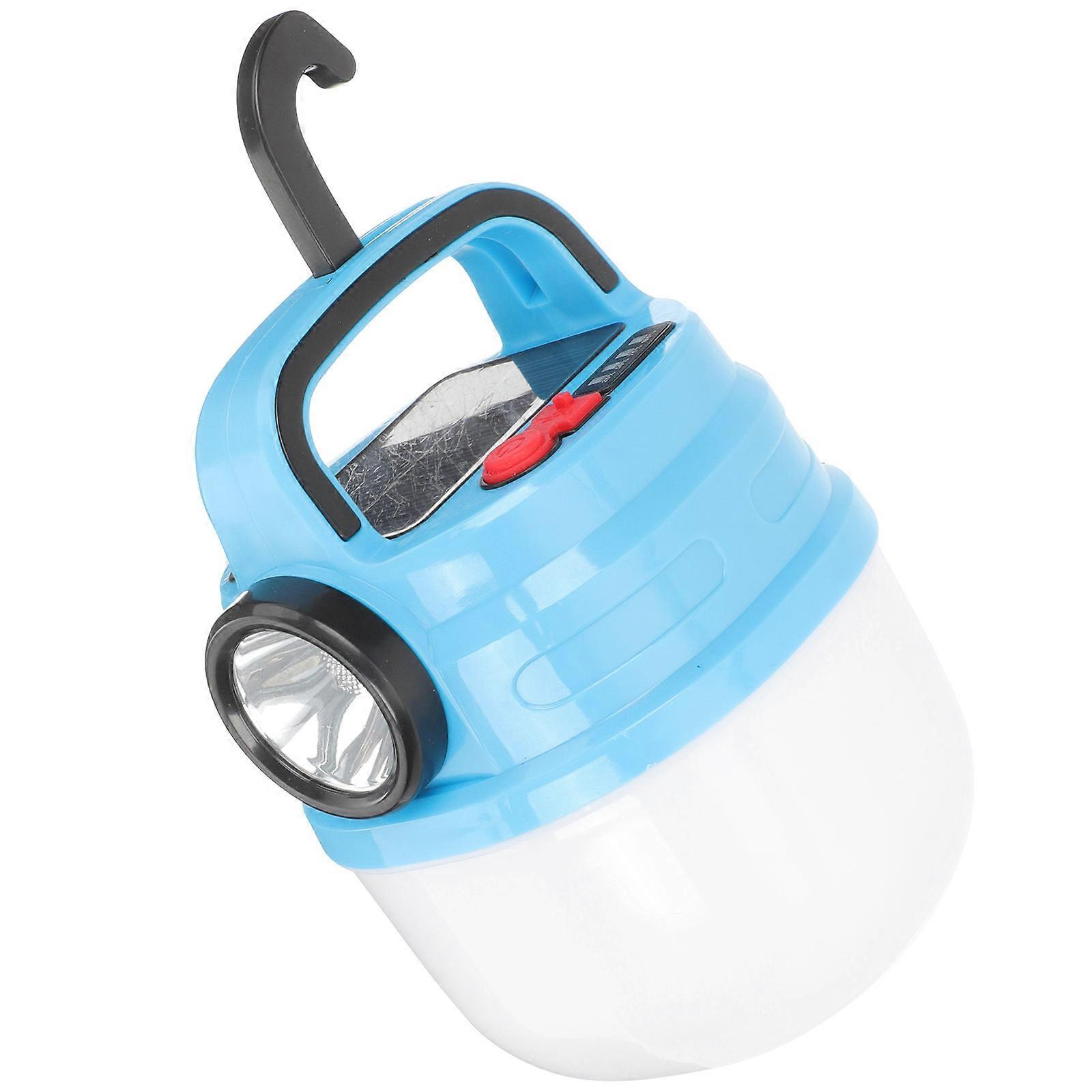 Sky-Blue Tent Lamp Reusable Camping Light for Emergency Use 4Pcs Set