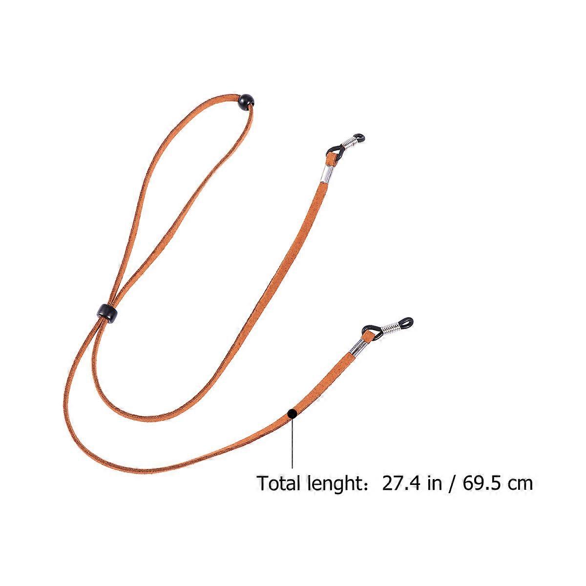 Glasses Retainer Strap Eyewear Holder String Non-Slip Daily Use Khaki 1Pack