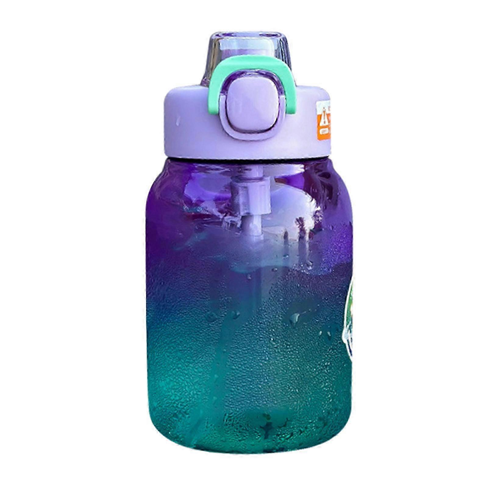 700ml/1000ml Gradient Color Water Kettle Personalized Drinking Cup for Camping Picnic