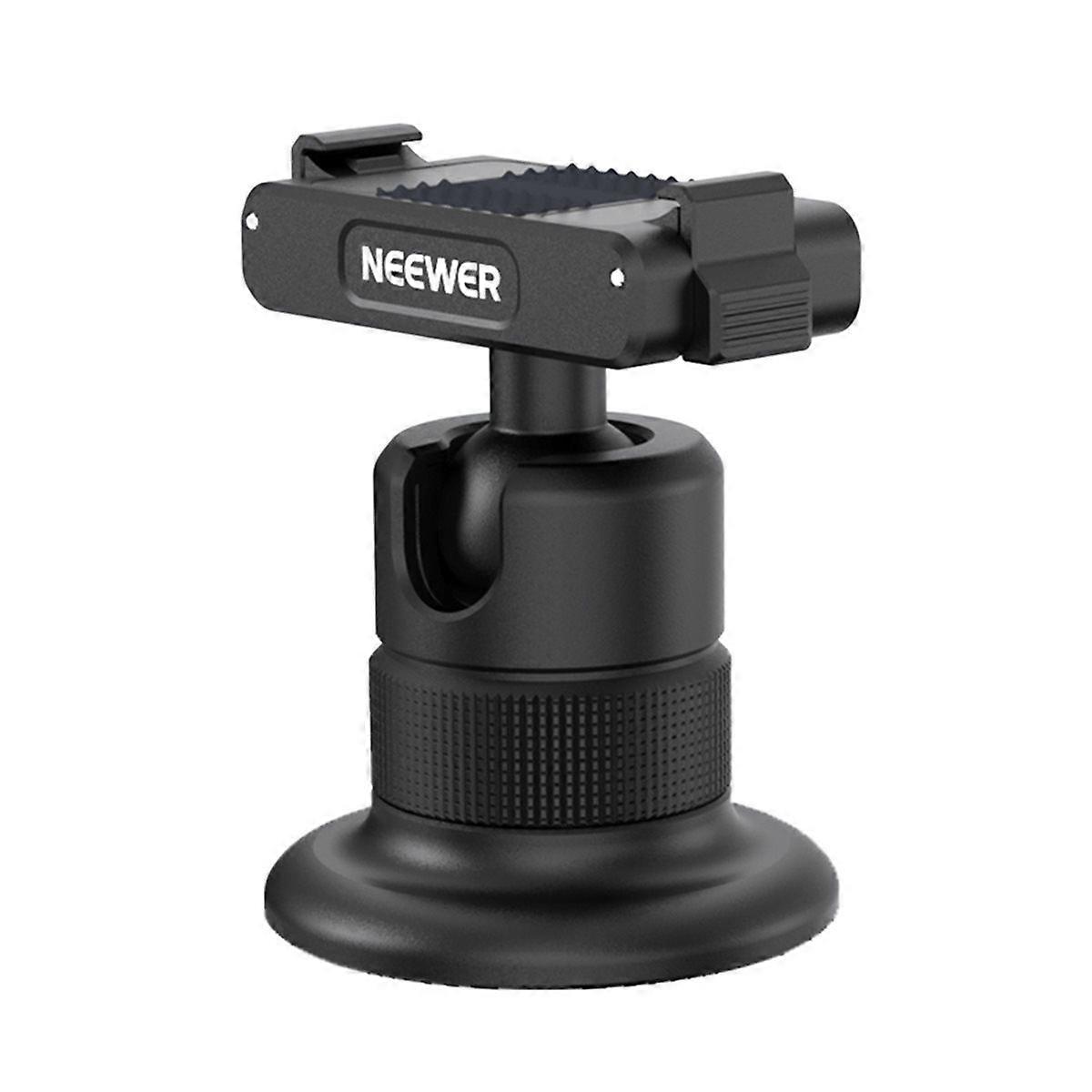 Magnetic Camera Mount, 360 Quick Release Ball Head Adapter Base Mount for Nano/360/ Action 5 Pro/4/3 Black