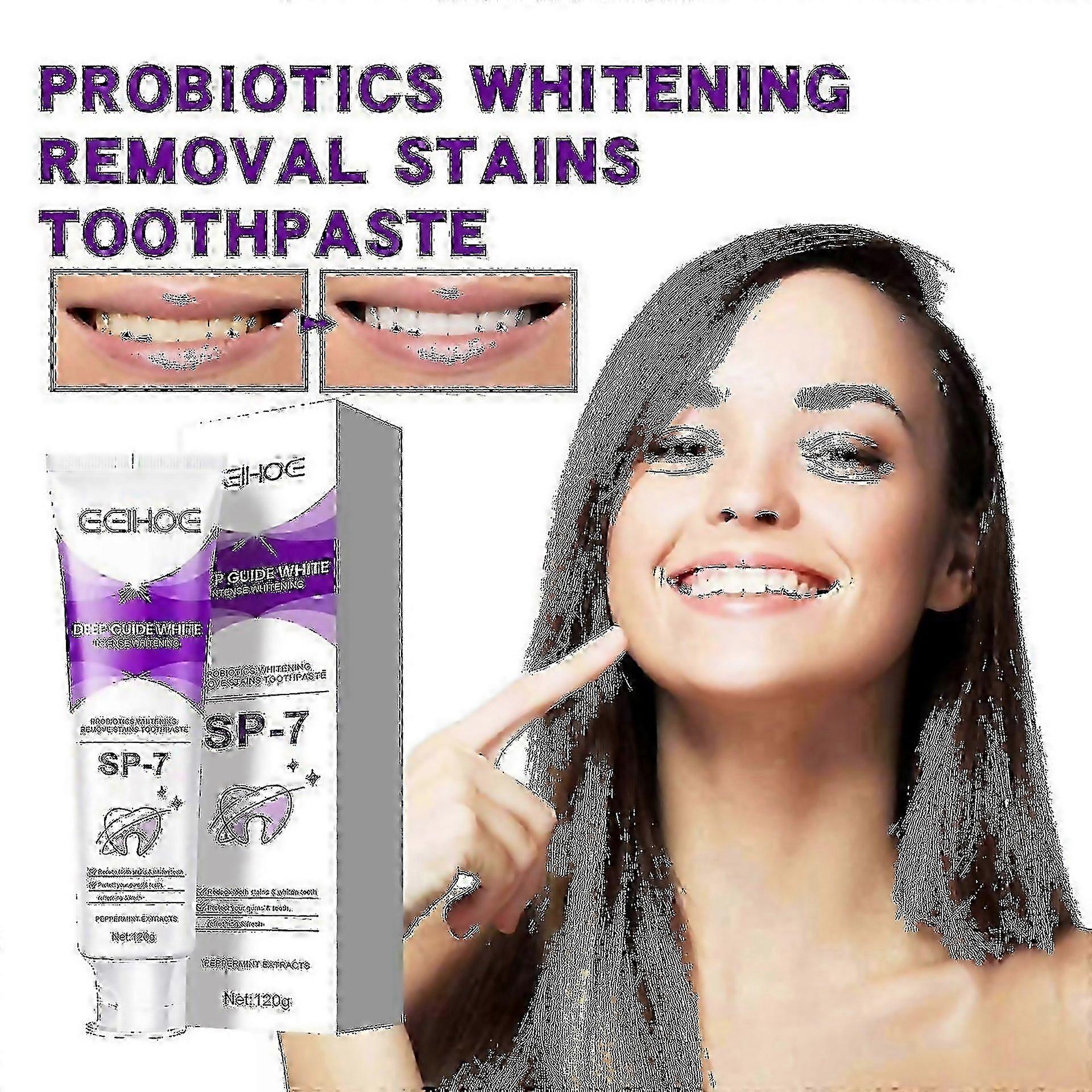 For Probiotic Toothpaste Cleaning Stains And Tartar Fresh Breath Whitening Toothpaste