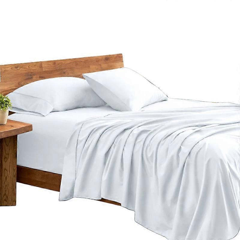 Ddecor Home 1500 Thread Count Premium Cotton Blend Snow Queen Sheet Set By Sheets