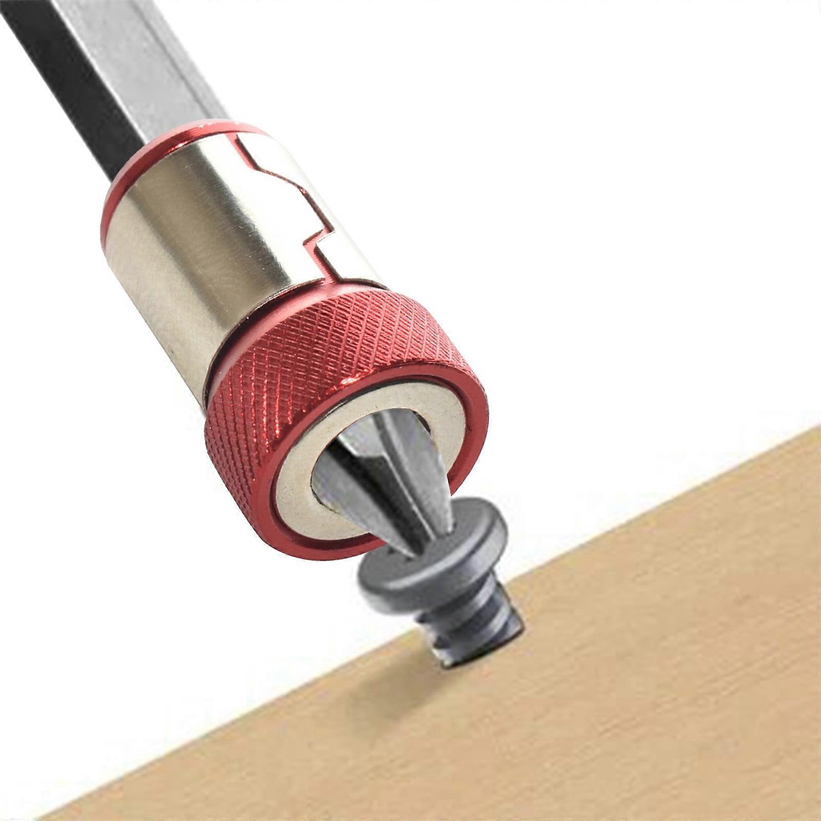 Screwdriver Head Upgrade Magnetizer Screw Removable for Hex Screwdriver and Power Bits 2024 Multipack Magnetic Screw Ring Holders Household Tool