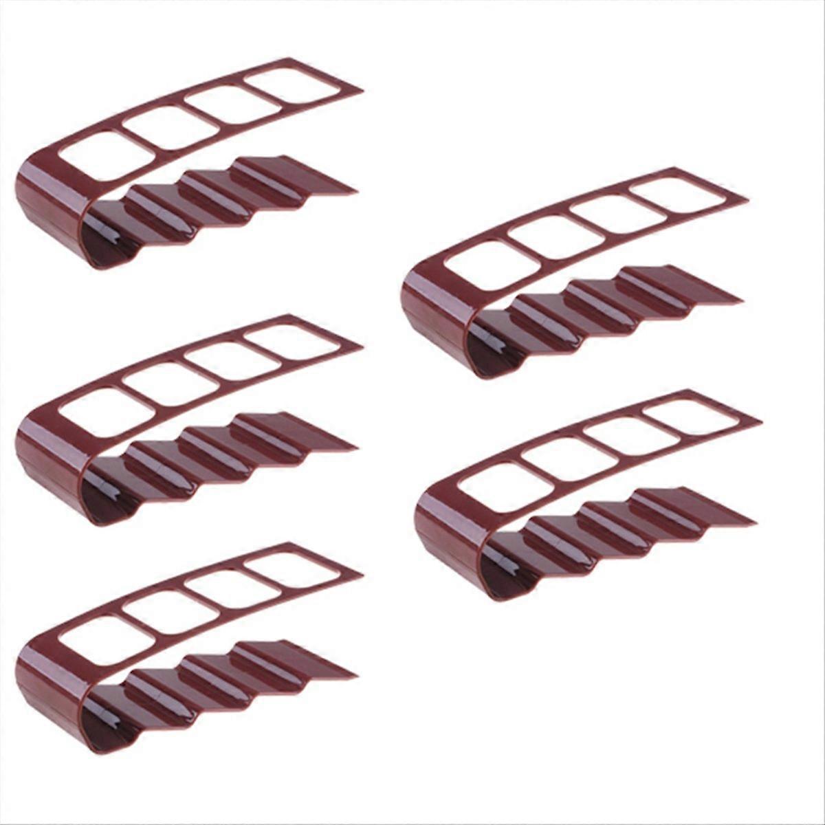 Storage Rack Desktop Stand Living Room Office Brown