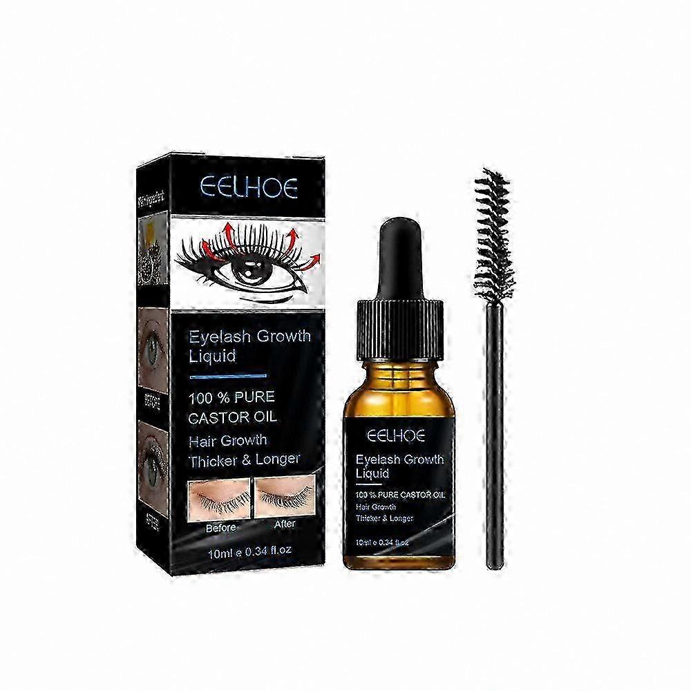 Natural Eyelash Growth Serum for Length and Volume Enhancement Lotion Set