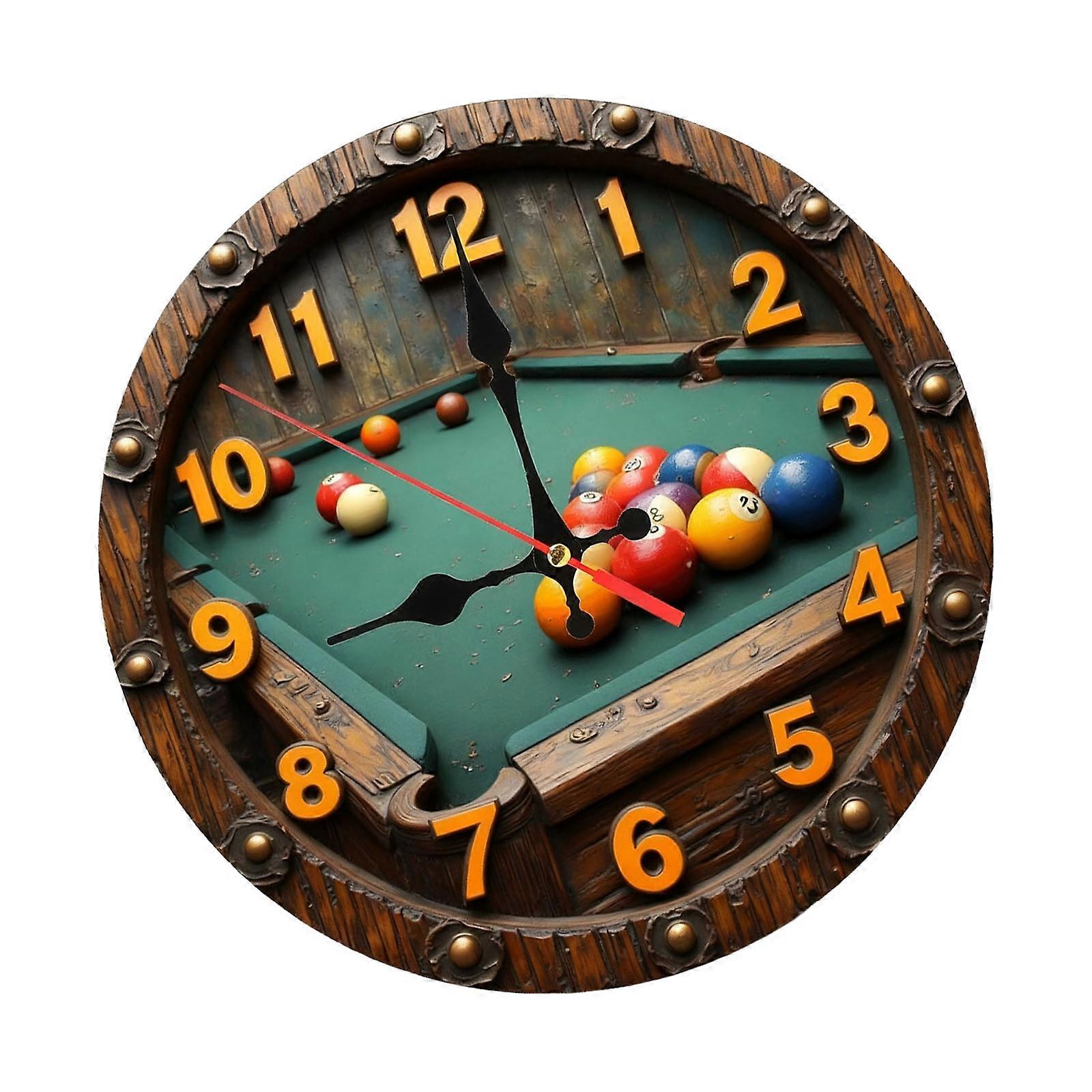 Battery Operated Wall Clock Silents None Ticking Wall Clock Home/Office/Kitchen/Classroom/School Clock Decorative Clock Multicolor