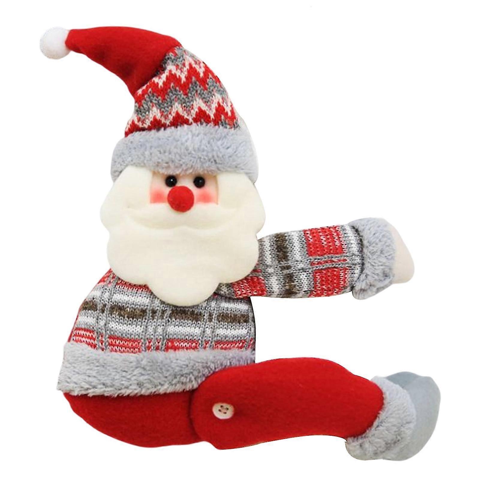 Curtain Tie Back for Drapes Cartoon Plushies Hook & Loop Drapery Holdback Seasonal Gifts