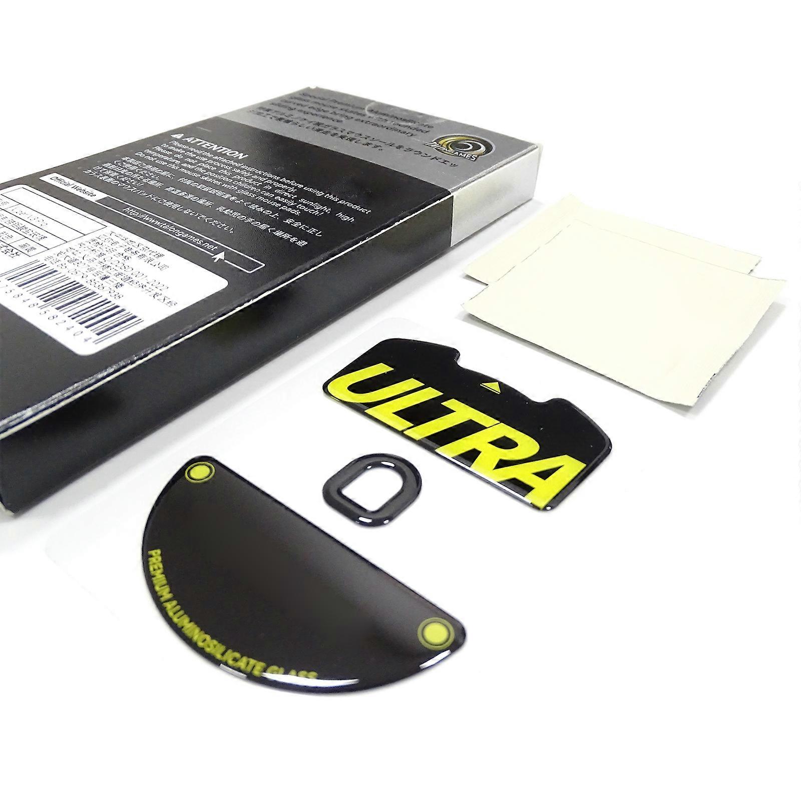 Glass Mouse Skates Pad Rounded Curveds Edges Mouse Feet Stickers for V3Pro Mouse Multicolor