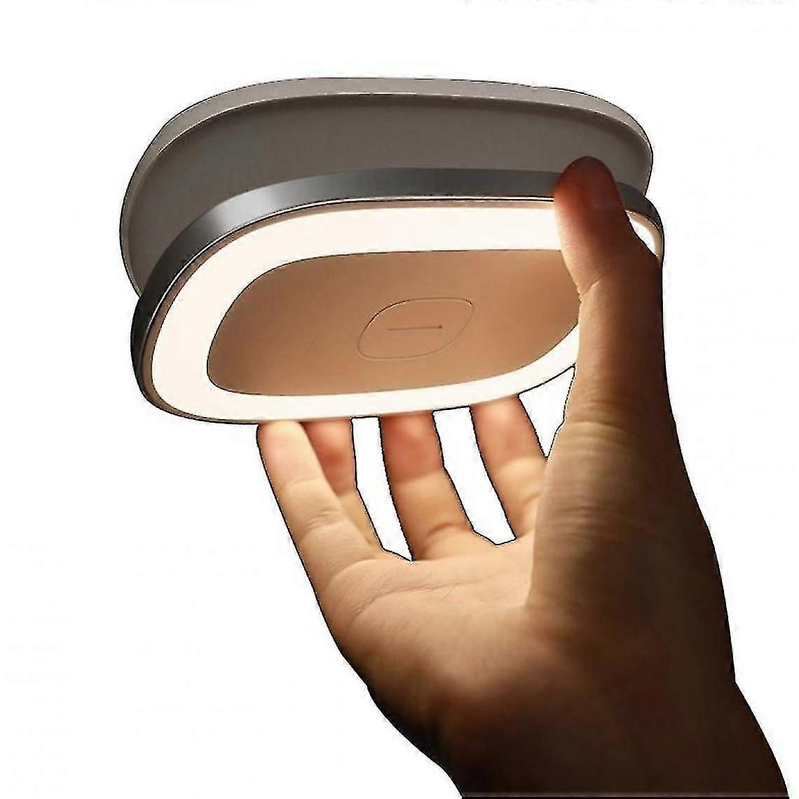 Usb Electromagnetic Led Light, Touch Sensor, Reading Car Ceiling Light (black)