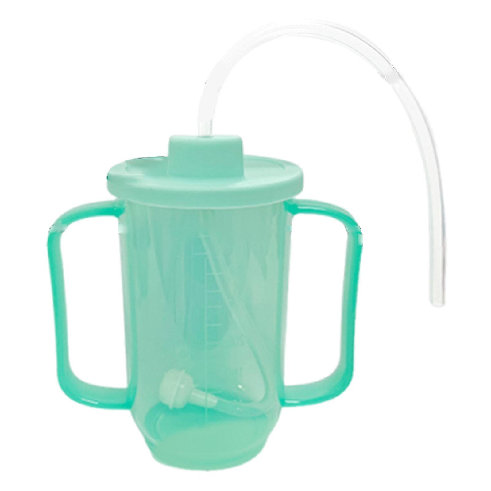 Elderly Sippy Cup with 2 Handles Easy to Use Professional Practical Durability