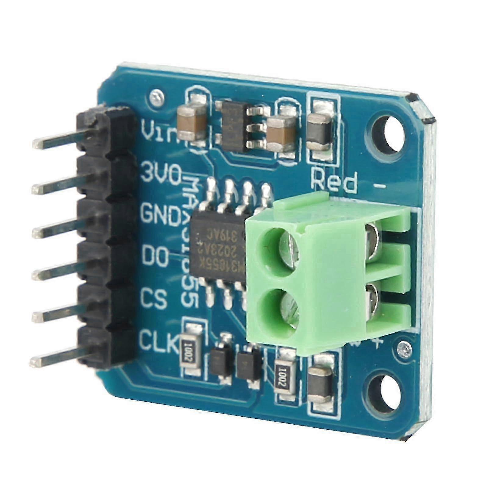 MAX31855 Ktype Thermocouple Module, 200℃ to 1350℃, 14bit, SPI, 35V