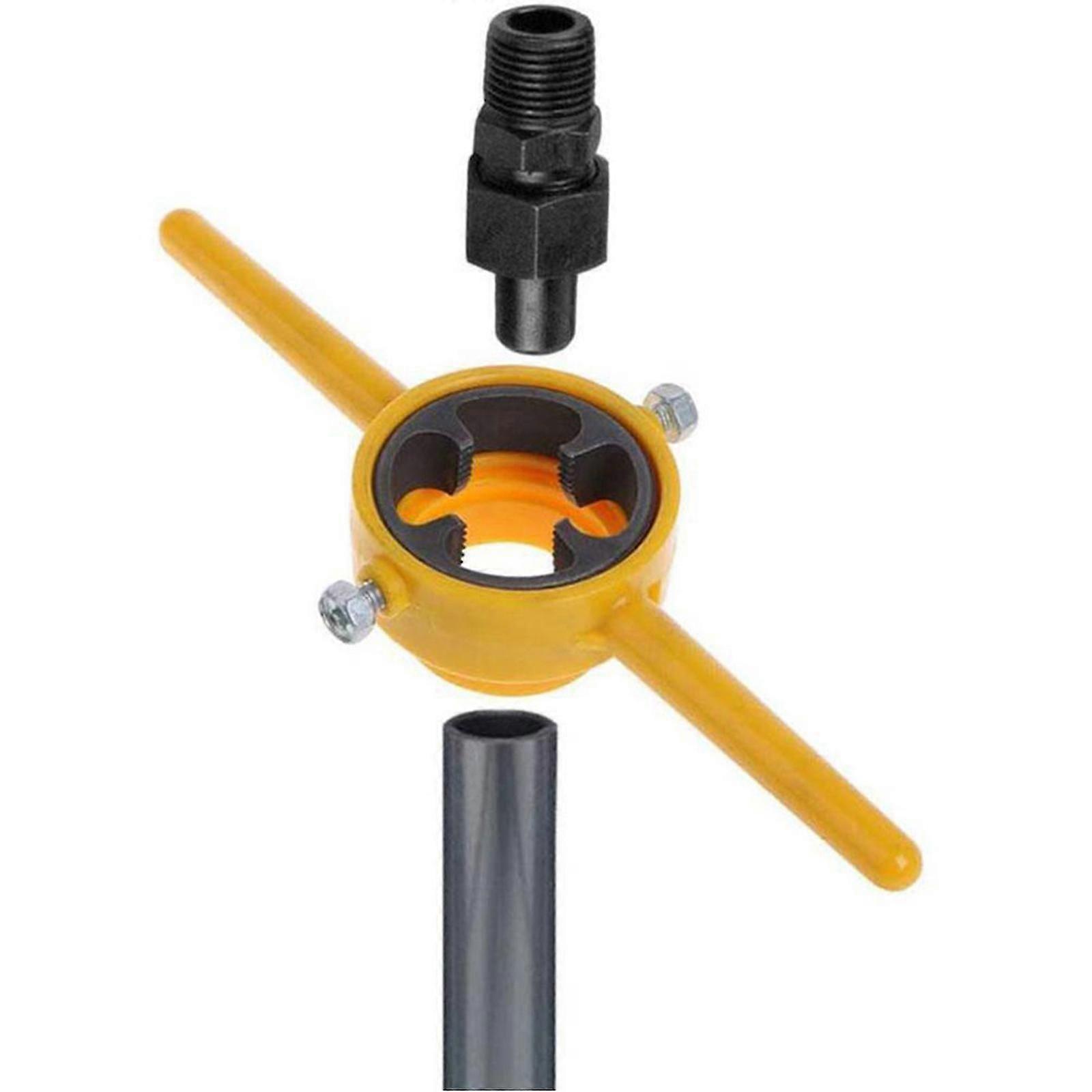 6PCS PVC Thread Tool Maker Plastic Screw Die Set For Pump-Durable Set