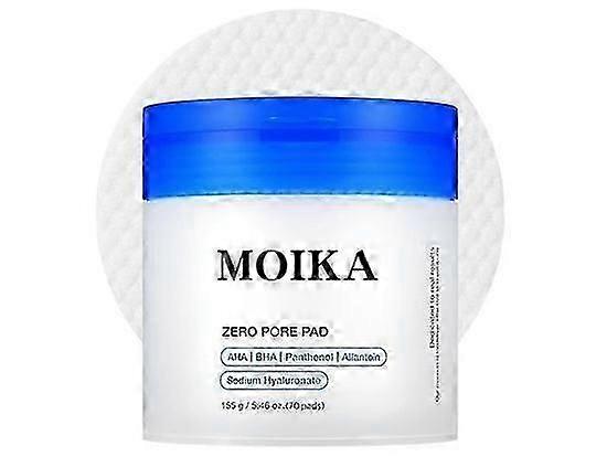 Dual-Textured Facial Toner Pads with AHA and BHA, Exfoliate and Minimise Pores for Refined Skin, Suitable for All Skin Types