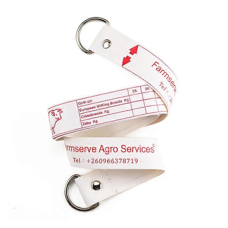 Farm Portable Waterproof Cattle Bust Weight Measuring Tape (250CM) 1 Pieces