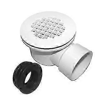 Low Profile Shower Base Drain With Perforated Strainer Side Outlet Shower Drain Side Outlet Drain A