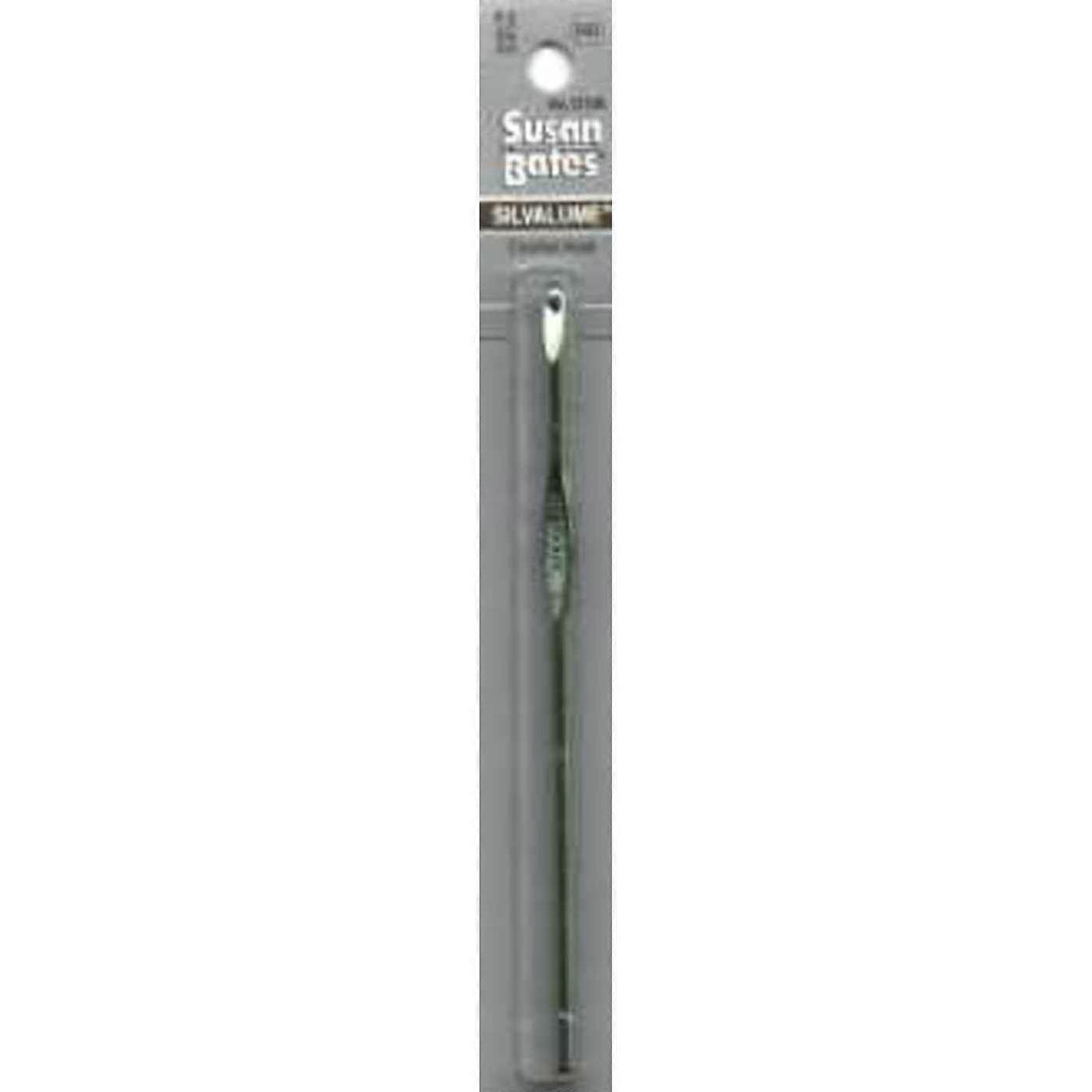 Susan Bates Silvalume Crochet Hook, F-5, 3.75mm