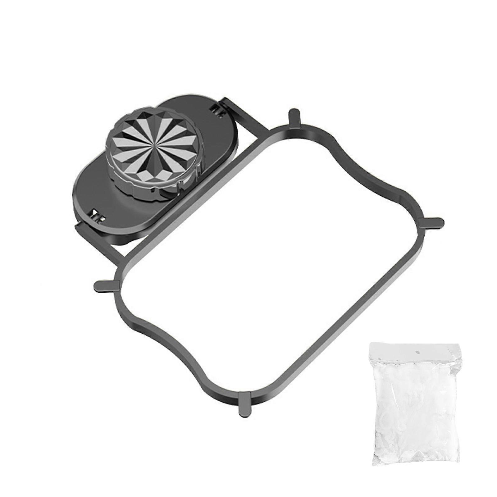 Drain Net Rack for Kitchen Sink Food Residues Trap Catcher Easy Cleaning Design to Prevent Sewer Blockage Effectively  Gray