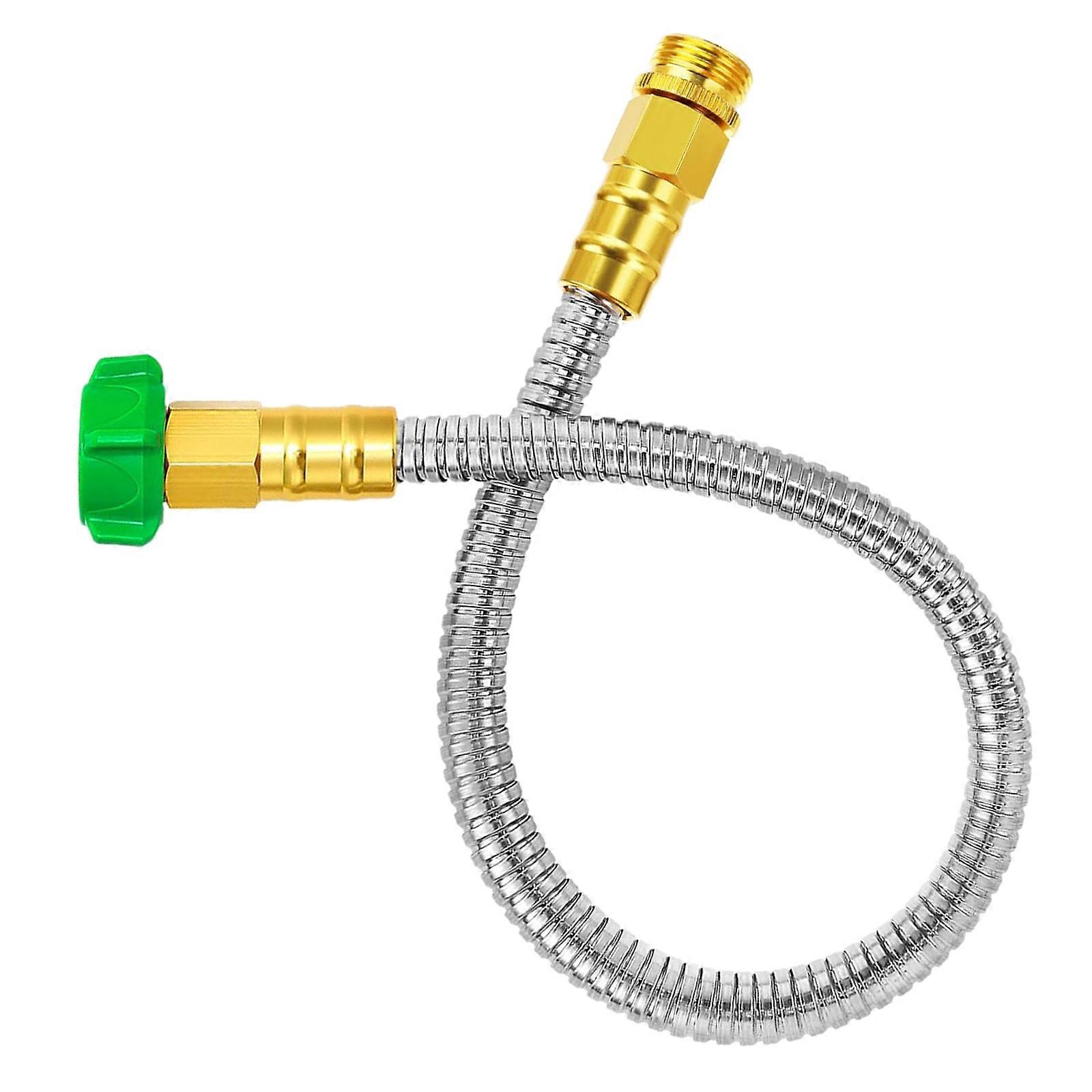 Flexible 2ft Rusts Resistant Leakproof Garden Hose For Yard Sprayers Hose Reels And Stable Water Supply Application Multicolor