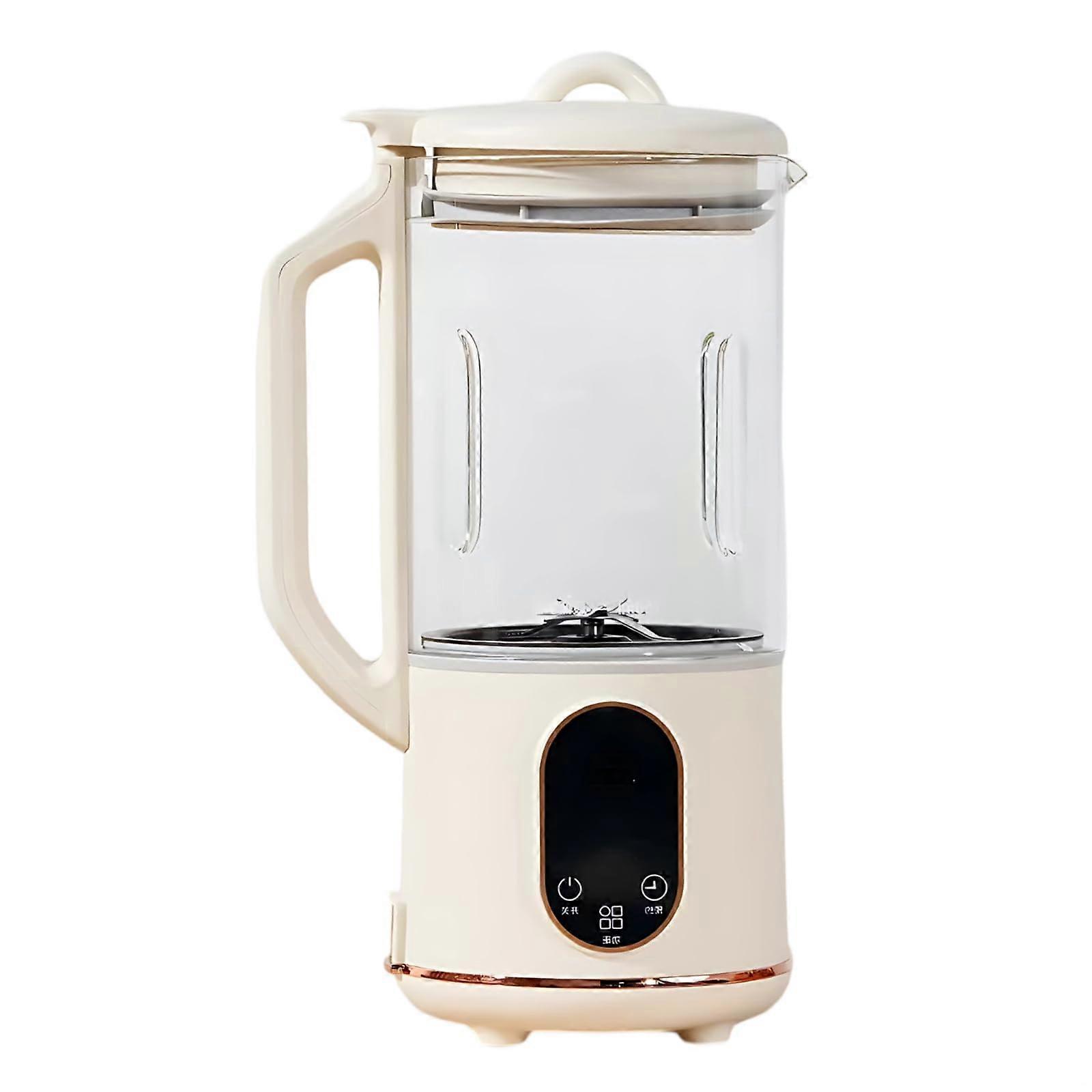 1200ml Portable Blender with SelfCleaning and Quiet Operation, Beige Kitchen Appliance