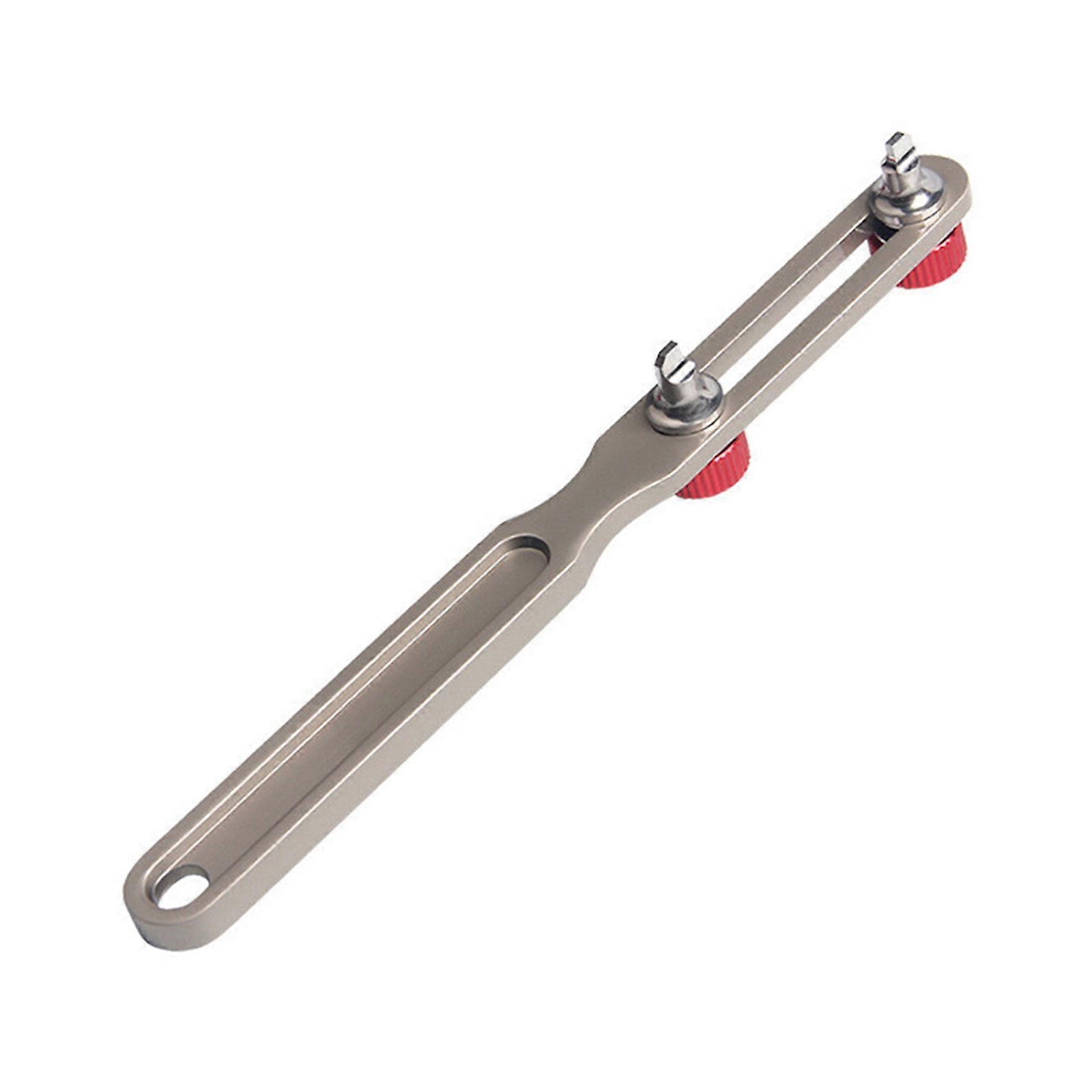 Watchmaker Accuracy Tool Double Grasp Opener Permanent Mixture Construction For Watch Maintenance And Adjustments Multicolor