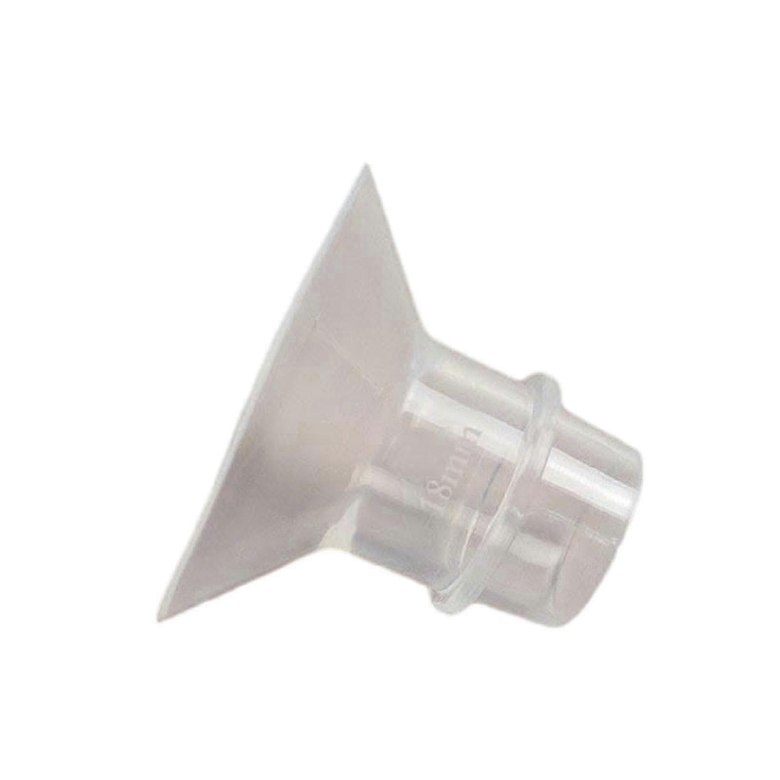 Versatile Flange Insert Adjustable Flange Attachment Rubber Flange Adapter for Comfortable Milk Suction with Breast Pump