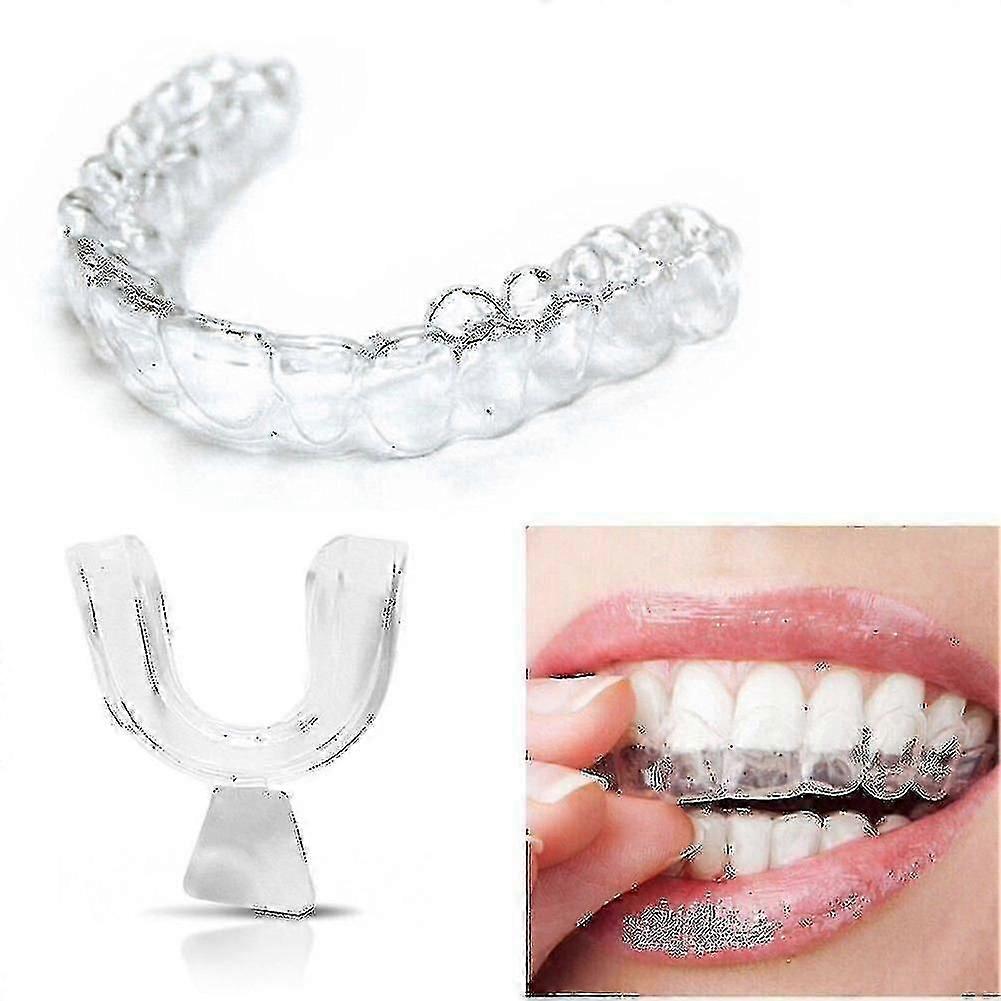Set Of 4 For Teeth Whitening/gel Bleach, Thermoformed Gum Guards