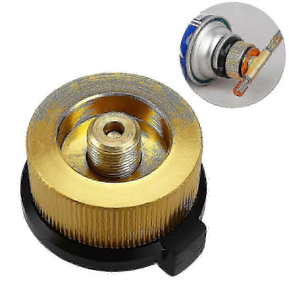 Cht Nozzle Gas Bottle Connection Stover Nozzle Camping Stove 1Lb Propane Adapter Valve Output Propane Gas Tank Conversion Head