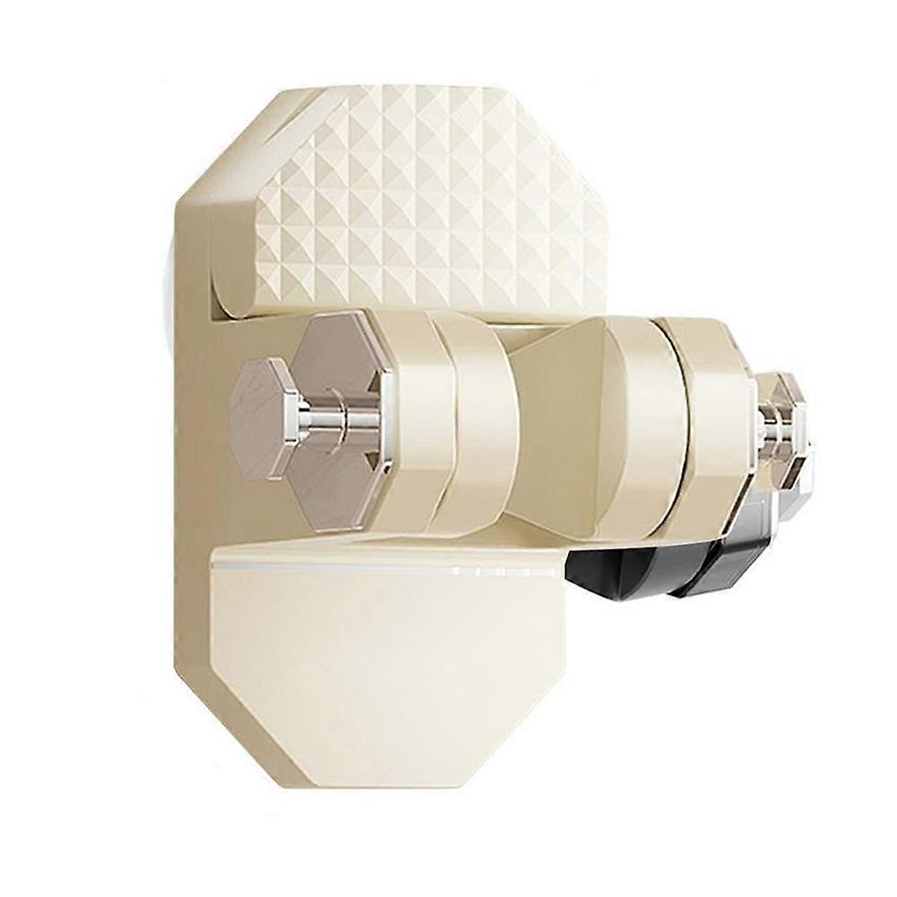 Adjustable Shower Heads Holder Adjustable Showerhead Wall Mounted Suction Bracket No Drill Required Suction Cup Wall B