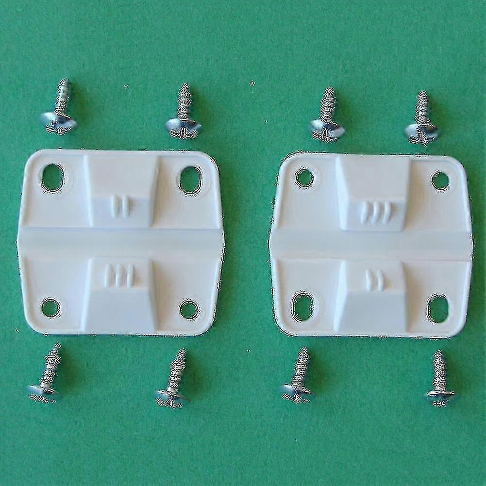 Replacement Hinges & Screws for Coleman Cooler 5283-1141 - Plastic Hinge Set