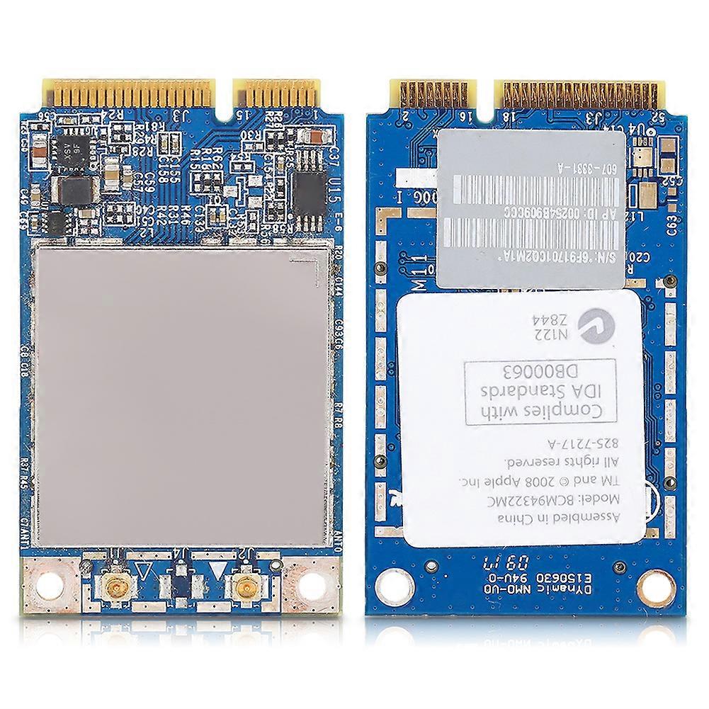 WIFI Card Dual Band 2.4/5.8GHZ 300M Mini PCI E For Mac Pro MB988z A BCM94322MC