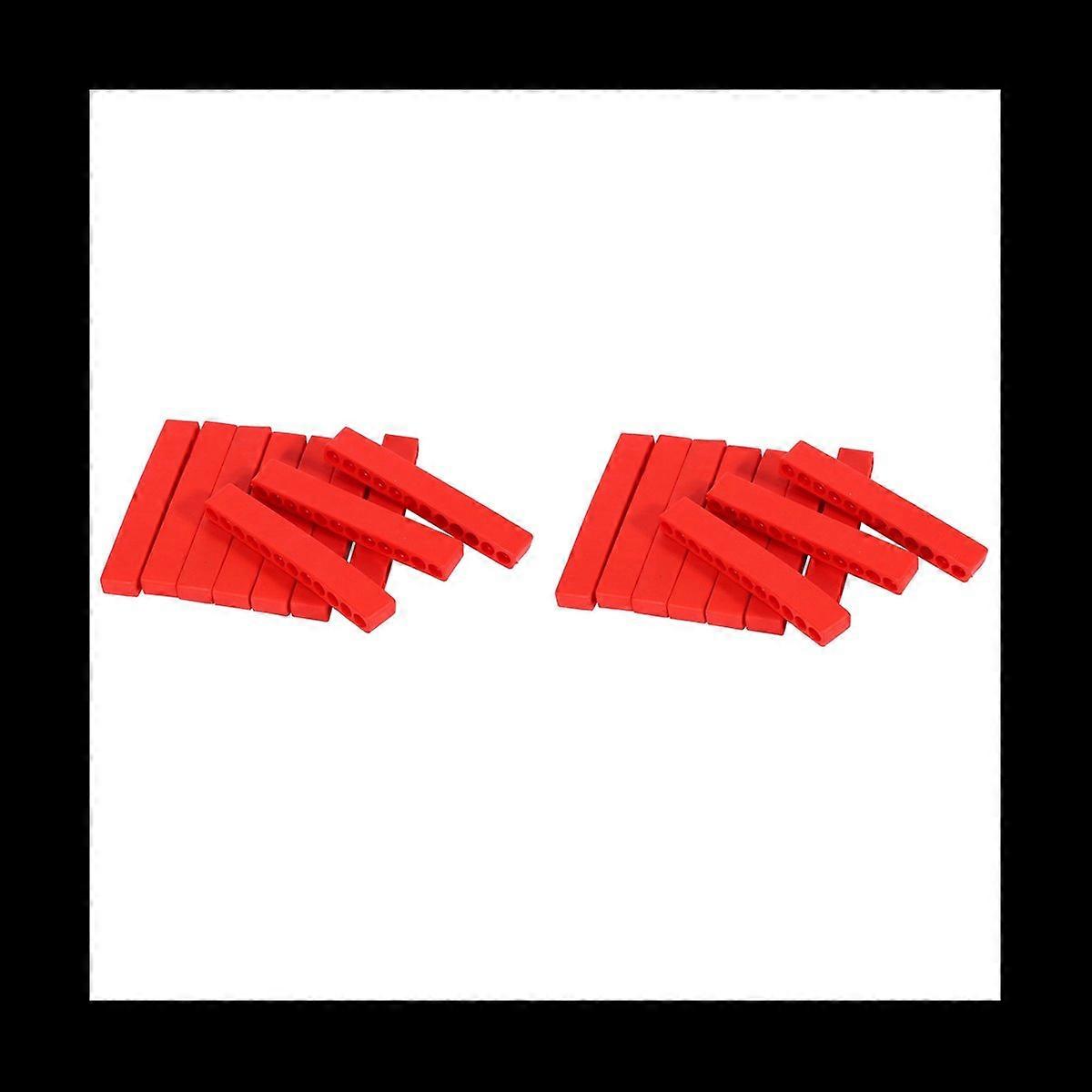 20Pcs 12-Hole Screwdriver Bit Holder Base Storage Case Hex Bit Organizer