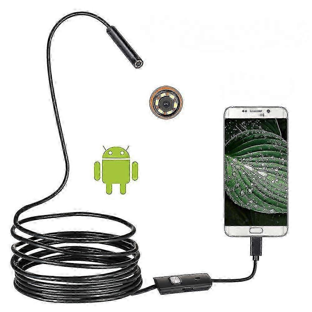 8.0mm waterproof endoscope for Android phone pipeline inspection
