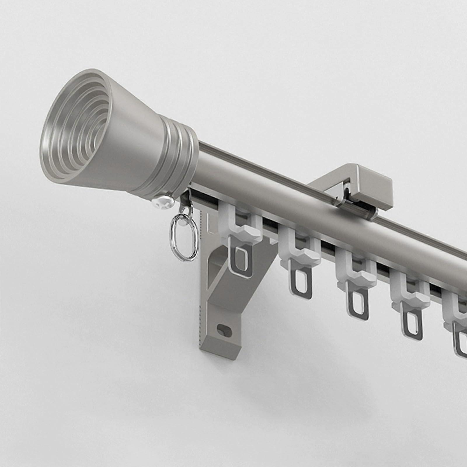 Ceiling Curtain Track HeavyDuty Ceiling & Wall Mount Rail for Room Divider Shower RV, 3.2m